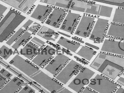 Plattegrond Malburgen